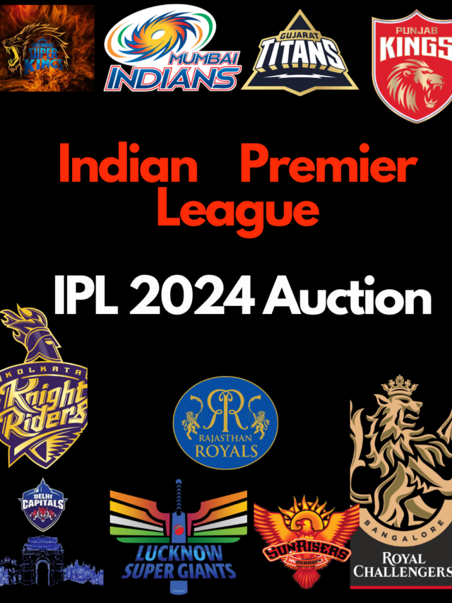 Indian Premier League IPL 2024 Auction